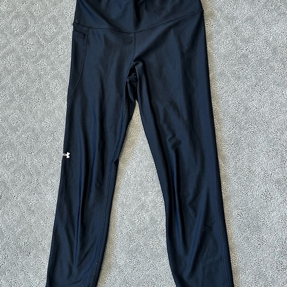 Under Armour Black Compression HeatGear Leggings